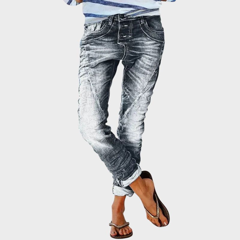 Florence - Stretch Denim Pants