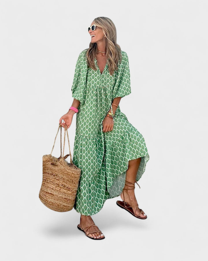 ESTHER | Maxi Bohemian Dress