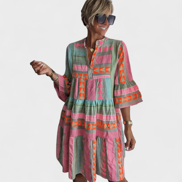 LAURA | Boho swing dress