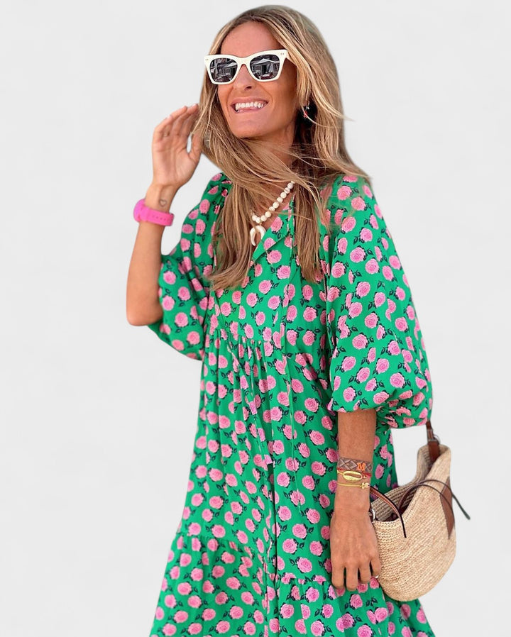 ESTHER | Maxi Bohemian Dress