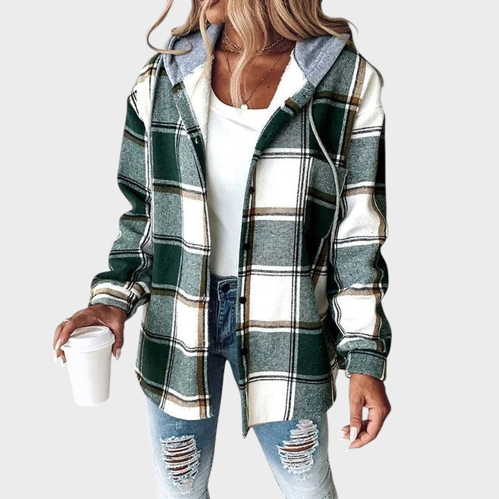 VIBEKE | Women's Waterproof Snap Button Jacket