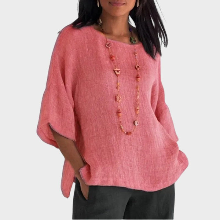 Sophia | Lightweight Linen Blouse
