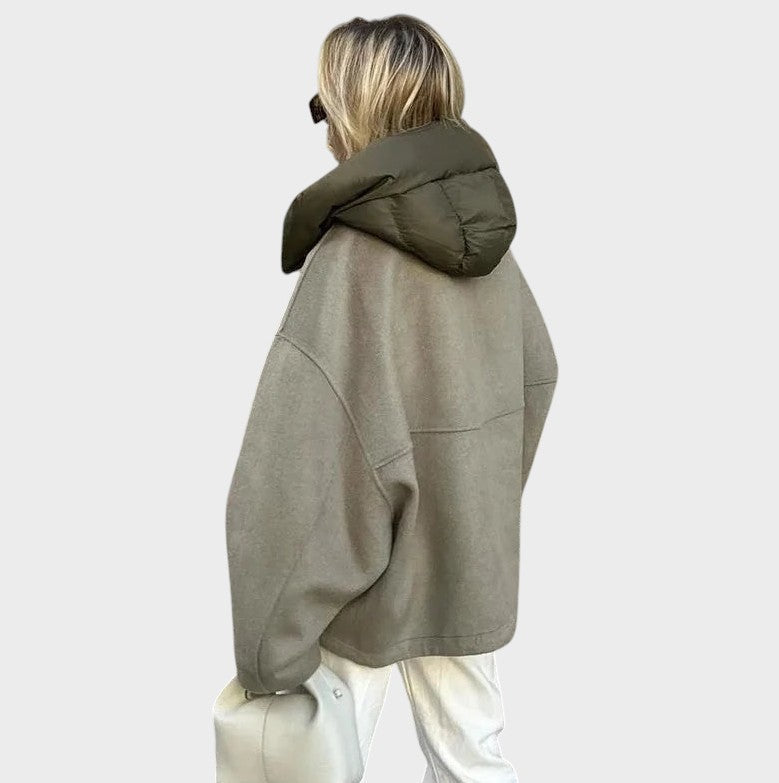 Edith | Cozy Hættetrøje Oversized Jakke