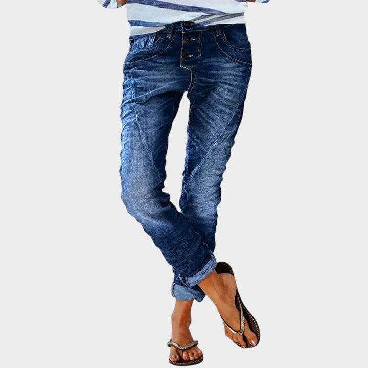Florence - Stretch Denim Pants