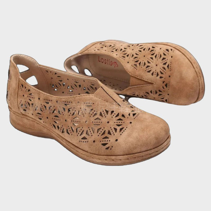 Alice  | Stylish Comfort Shoes with Laser Cutting