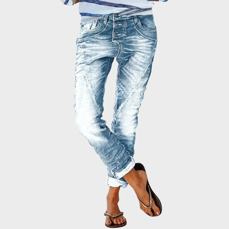 Florence - Stretch Denim Pants