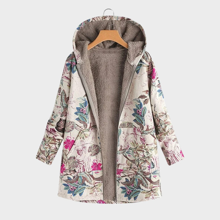 Bettina | Stylish Floral Fleece Jacket
