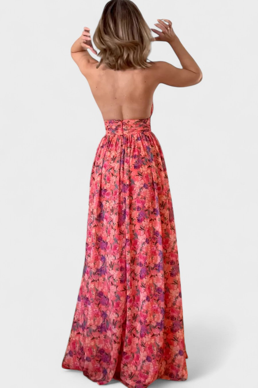 ANJA | Maxi dress with floralprint