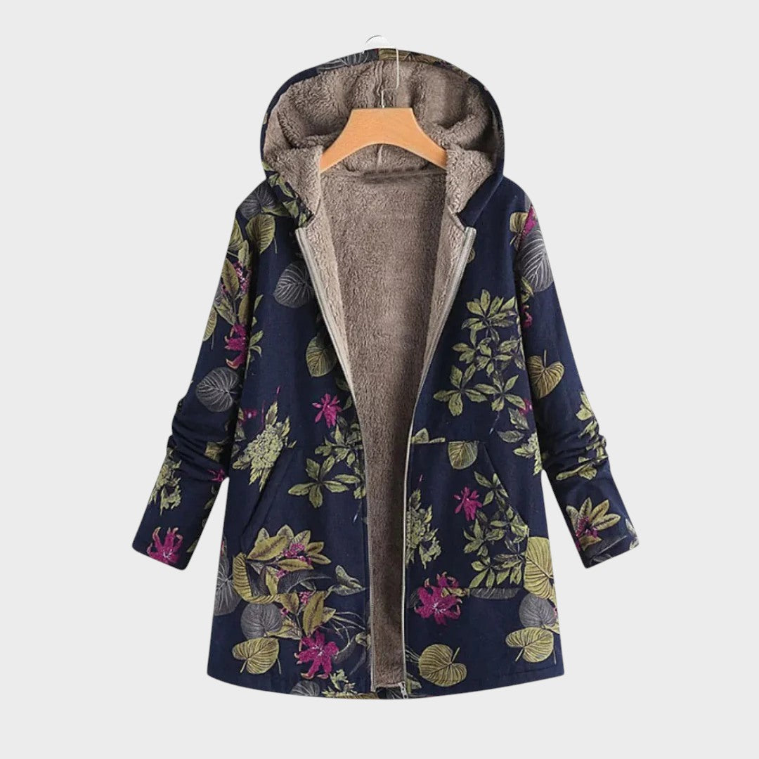Bettina | Stylish Floral Fleece Jacket