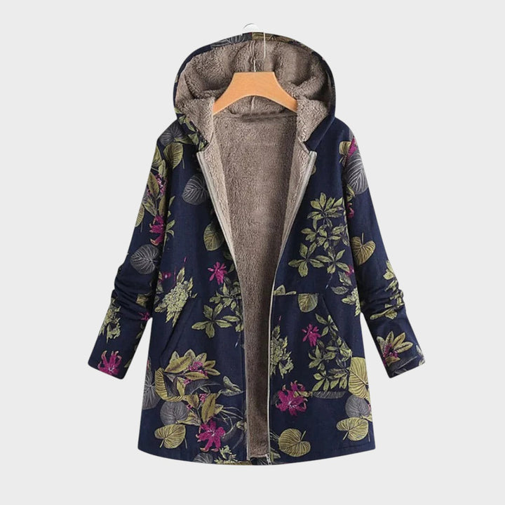 Bettina | Stylish Floral Fleece Jacket