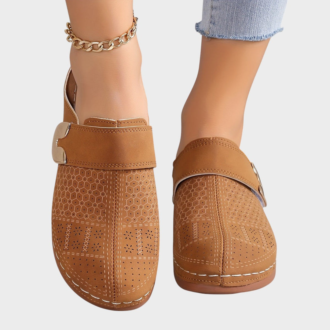 Ruby  | Stylish Slip-On Mules with Effortless Comfort