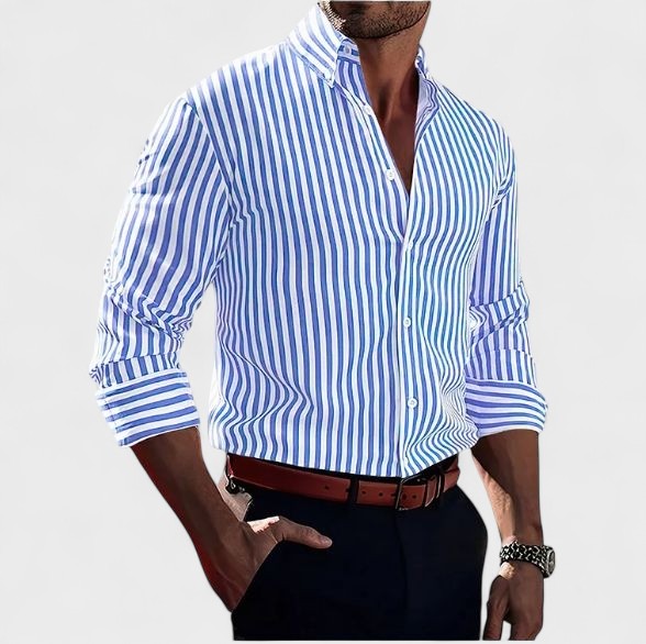 Lewis | Striped shirt for men