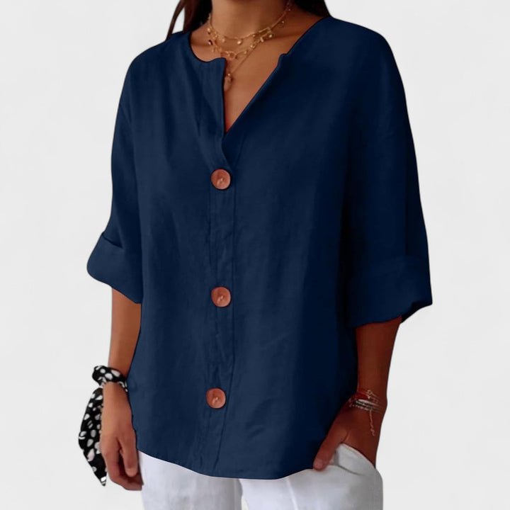 MORWEN | Casual linen blouse