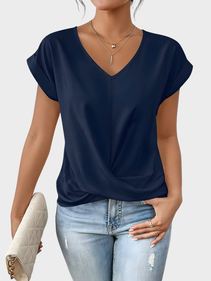 MIA | Casual V-Neck T-Shirt
