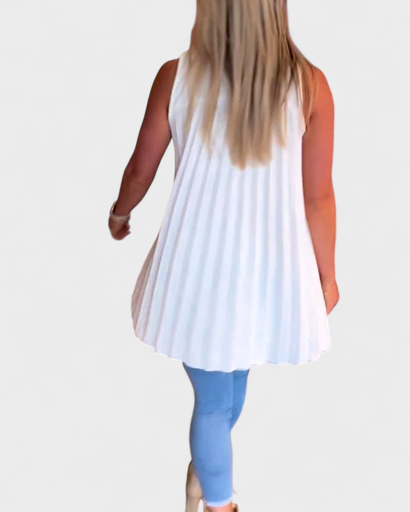 NANA | Sleeveless ruffled shirt