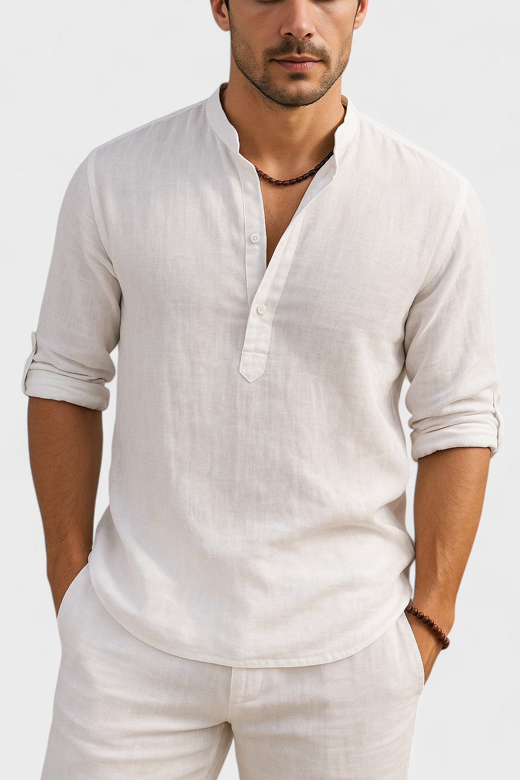 Cameron | Men's Linen Shirt