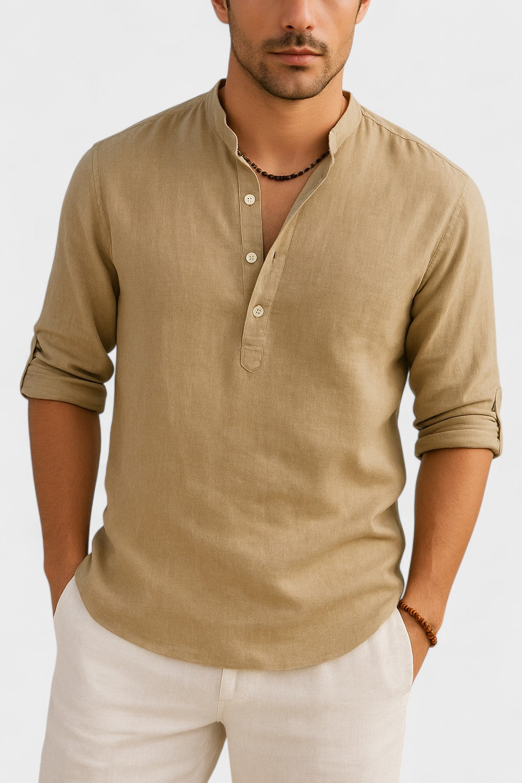 Cameron | Men's Linen Shirt