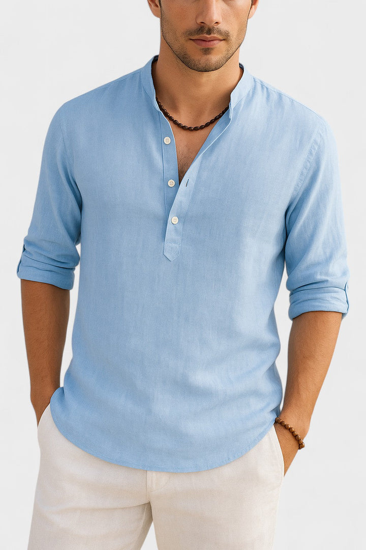 Cameron | Men's Linen Shirt