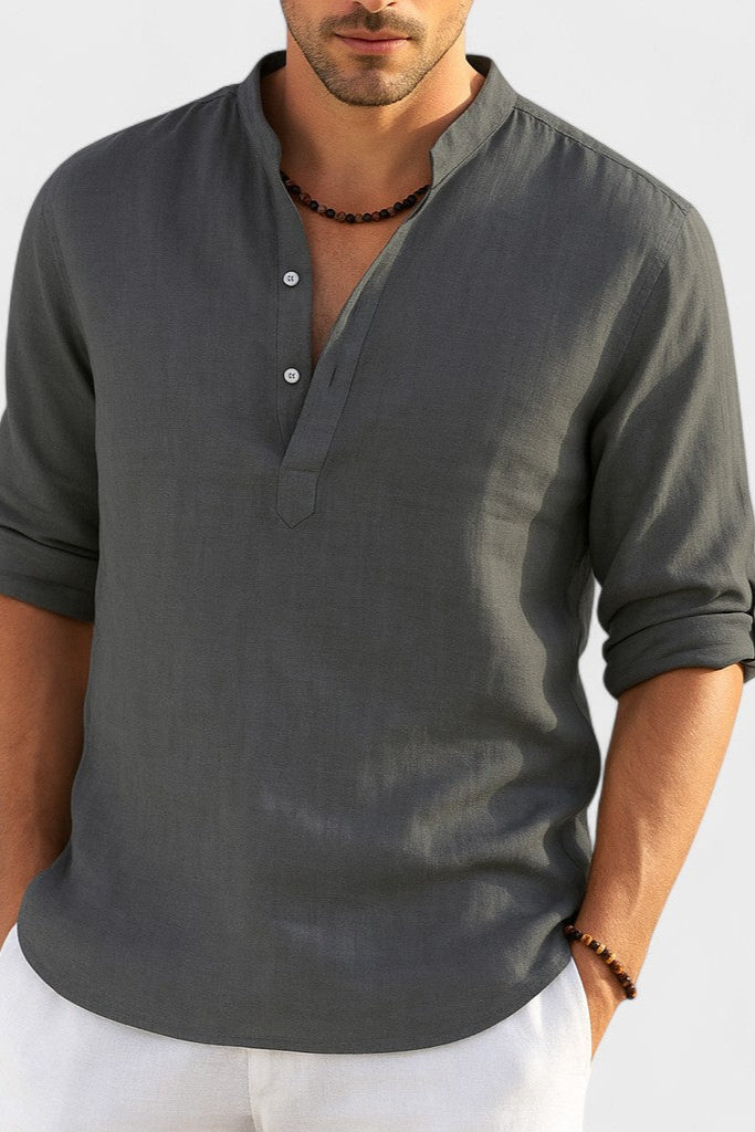 Cameron | Men's Linen Shirt