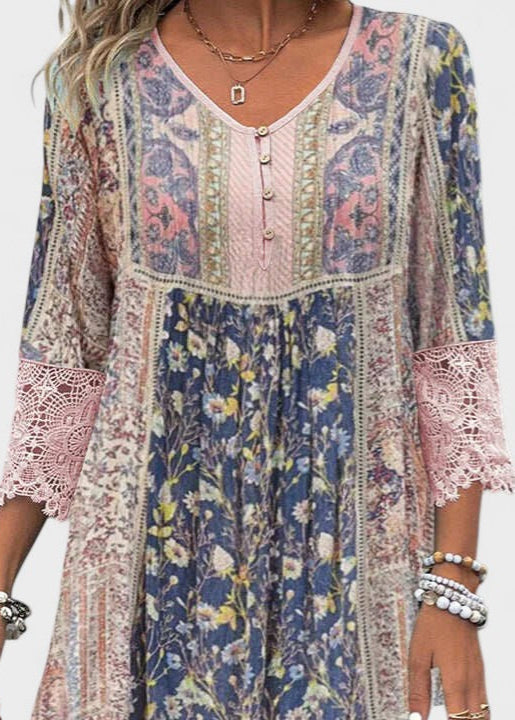 AUDREY | Patterned Dress
