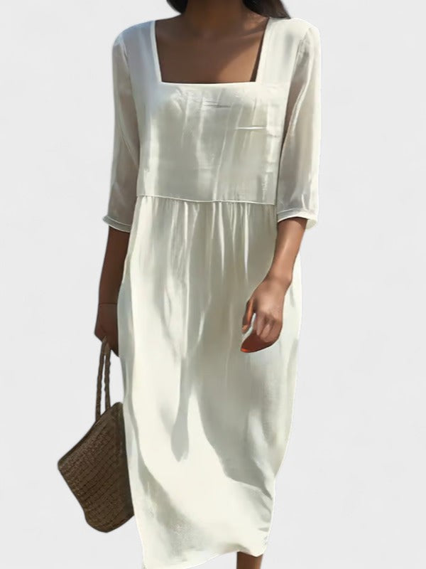 THEA | Casual linen dress