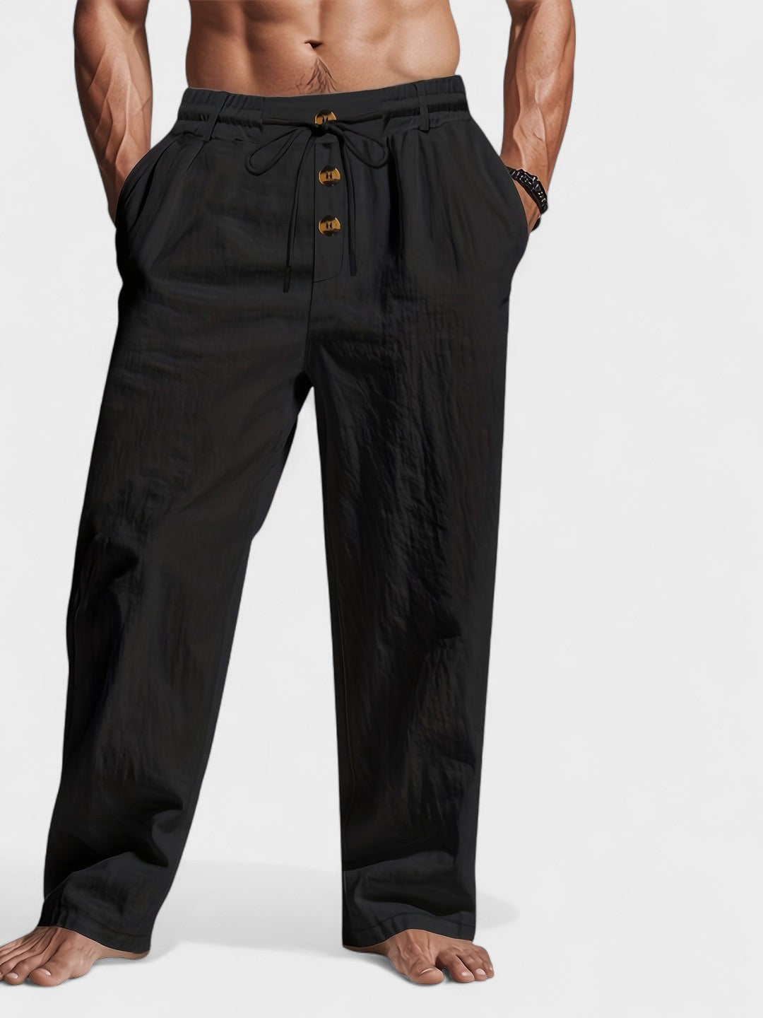 Dylan | Men's linen trousers