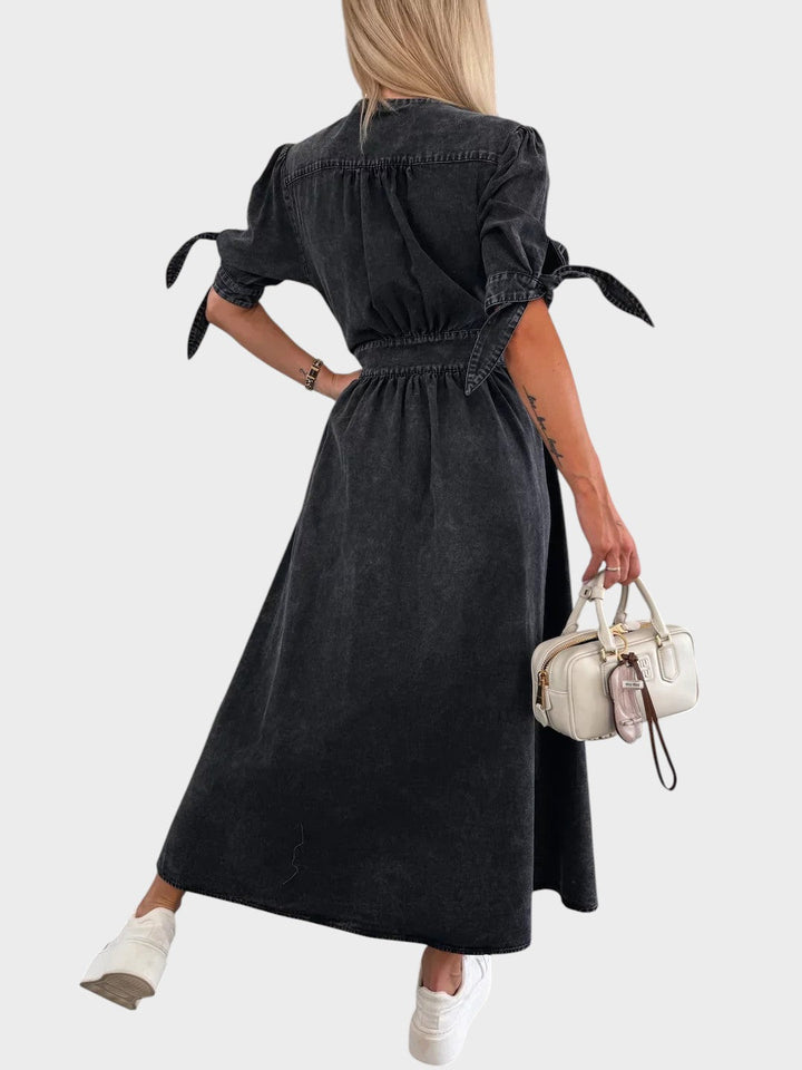 Ava™ | Stunning Denim Dress