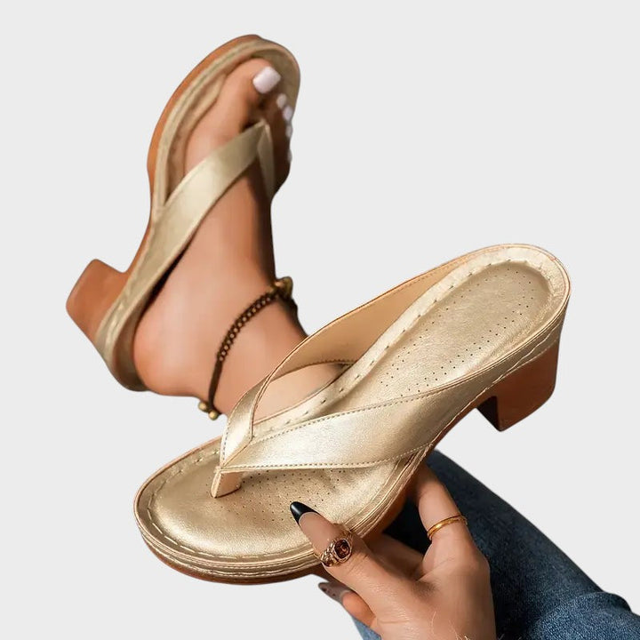 Seren | Orthopaedic House Slippers with Heel
