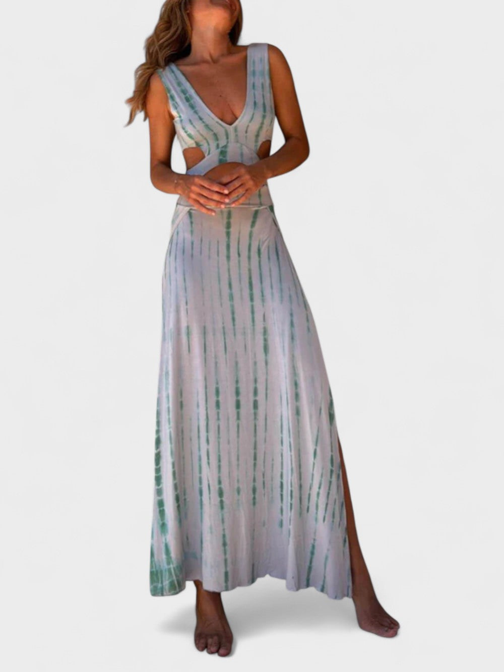 ZARA | Tie-dye print dress