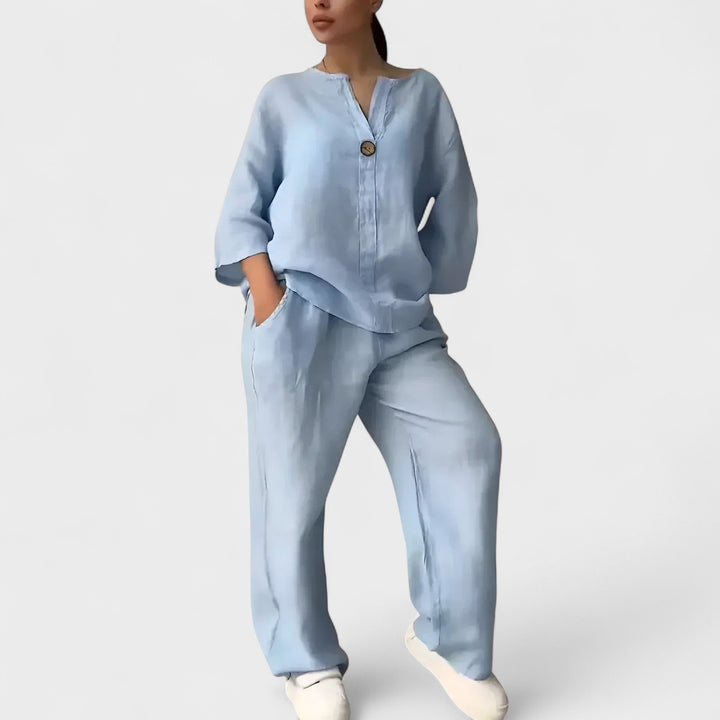 STELLA | Linen Matching Set