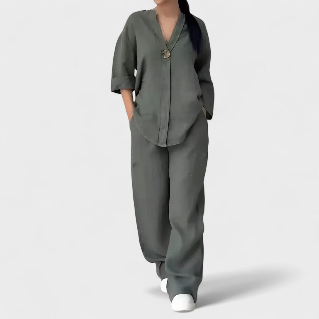 STELLA | Linen Matching Set