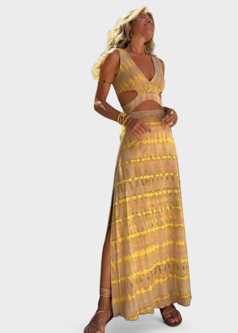 ZARA | Tie-dye print dress