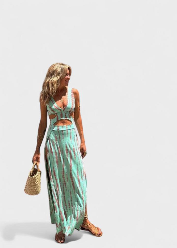 ZARA | Tie-dye print dress