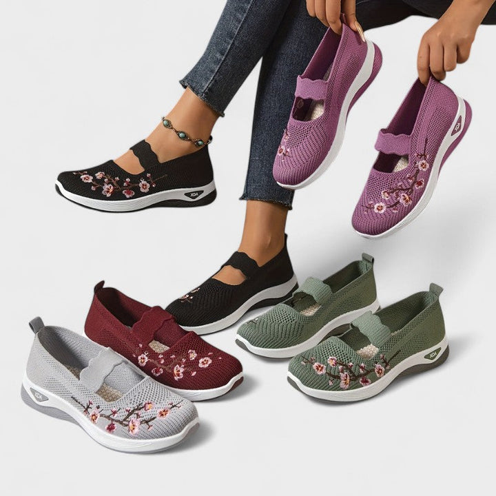 Holly | Orthopaedic Shoes with Floral Design