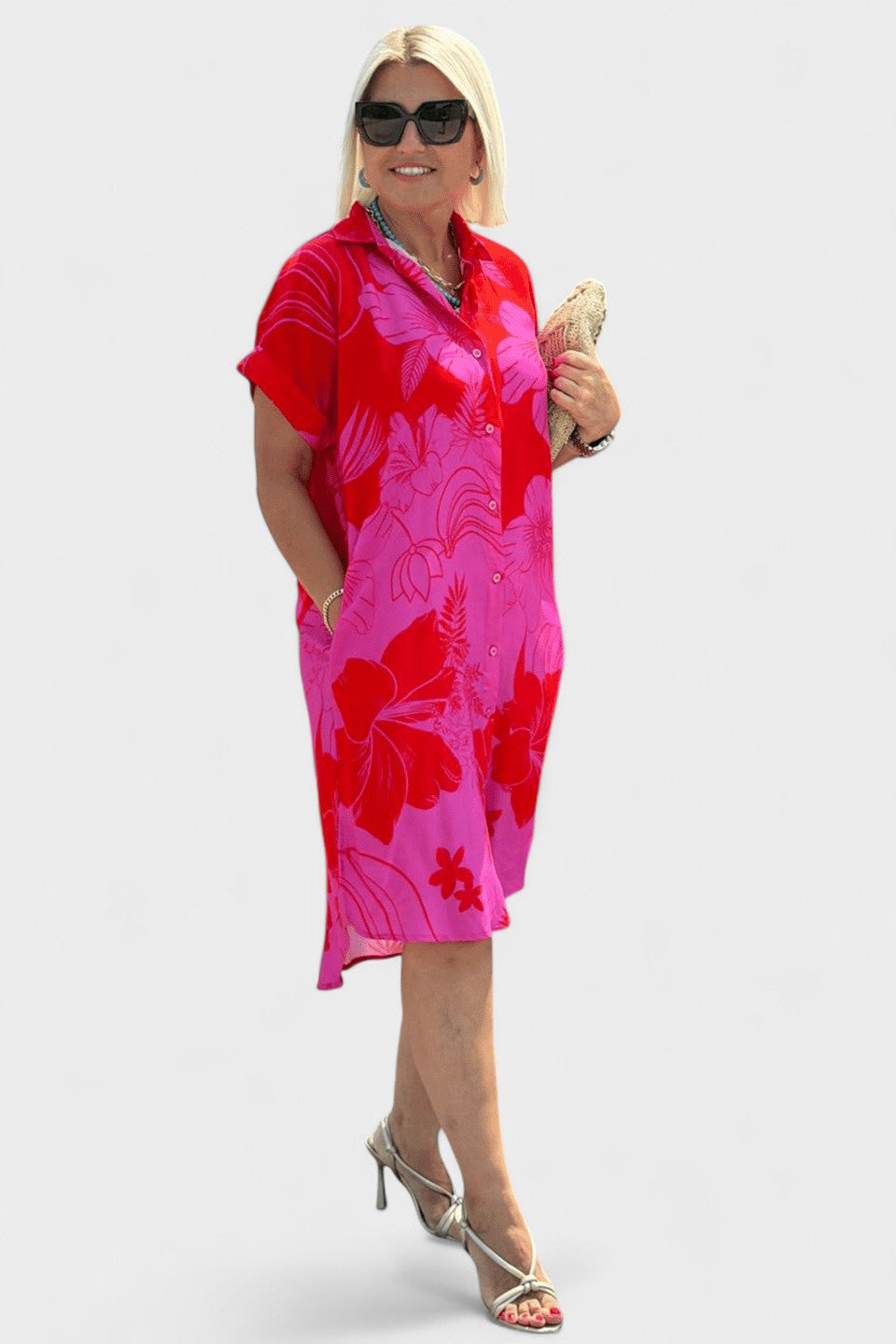 SAMANTHA | Dress with floral print