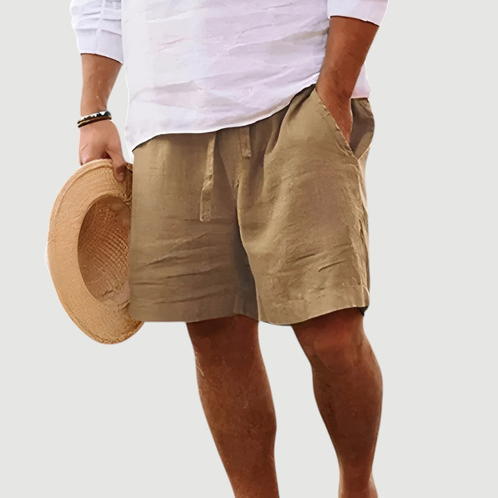 Angus LINEN SHORTS | Craftsmanship and comfort for summer adventures