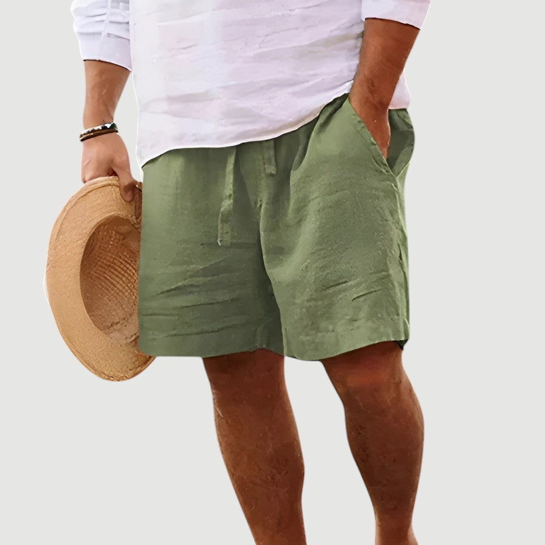 Angus LINEN SHORTS | Craftsmanship and comfort for summer adventures