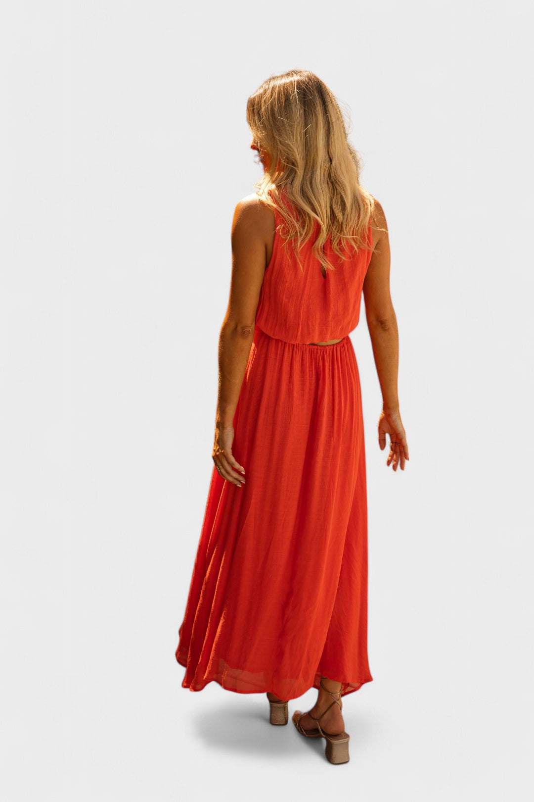 DAGNY | Summer Dress Orange