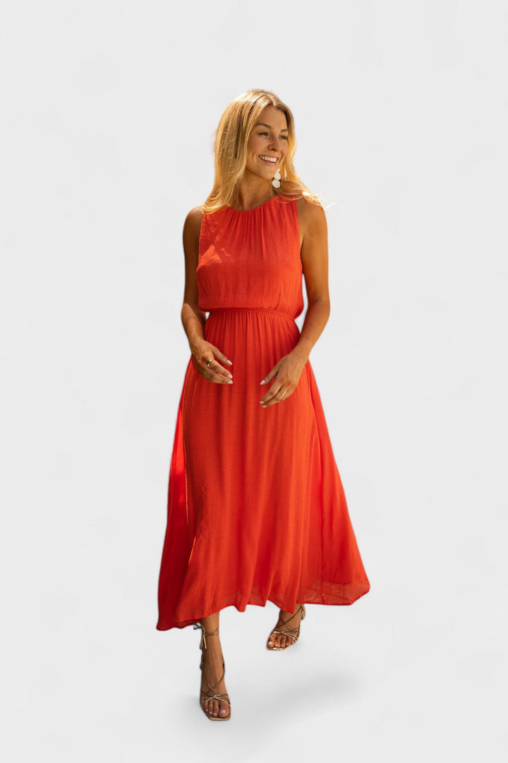 DAGNY | Summer Dress Orange