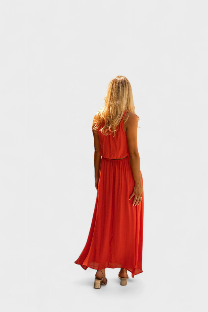 DAGNY | Summer Dress Orange