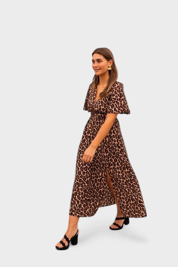 INGE | LEOPARD-MAXI JACKET