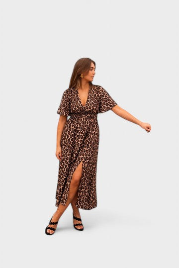 INGE | LEOPARD-MAXI JACKET