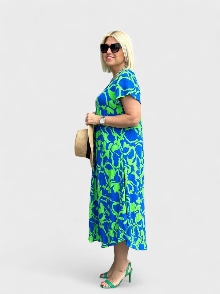 BETH | Elegant floral dress