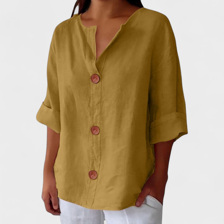 MORWEN | Casual linen blouse