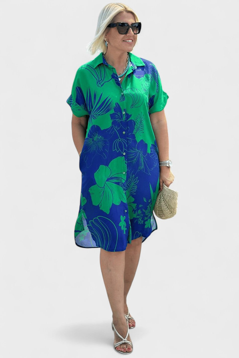 SAMANTHA | Dress with floral print